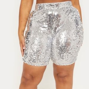 Sequin shorts